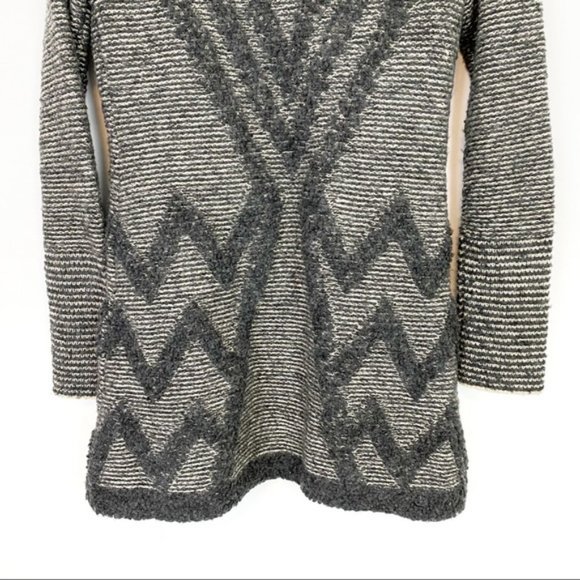 Anthropologie | Angel Of The North | Textured Chevron Cardigan Sweater Size S - Picture 7 of 9